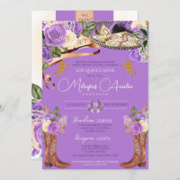 Lavender Lila Rose Extravagant Charra Quinceanera