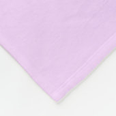 Lavender Lila Unicorn Blanket Fleecedecke (Ecke)