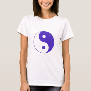 Lavender Lila Yin-Yang T-Shirt