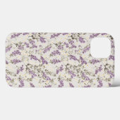 Lavender Lilac Blume Design Case-Mate iPhone Hülle (Rückseite (Horizontal))