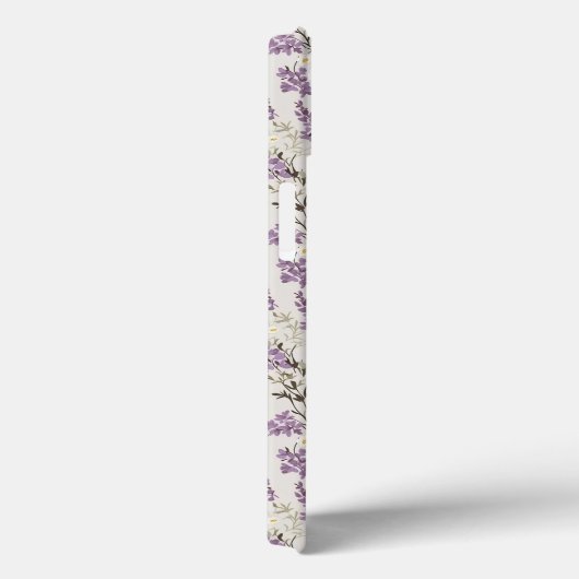 Lavender Lilac Blume Design Case-Mate iPhone Hülle (Rückseite / Rechts)
