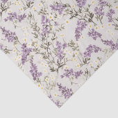 Lavender Lilac Blume Design Seidenpapier (Detail)