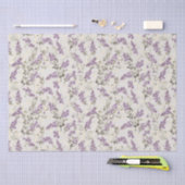 Lavender Lilac Blume Design Seidenpapier (Handwerk)