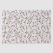 Lavender Lilac Blume Design Seidenpapier (Vorderseite)