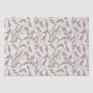Lavender Lilac Blume Design Seidenpapier