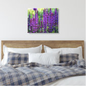 Lavender Lilac Foto Leinwand (Insitu (Schlafzimmer))