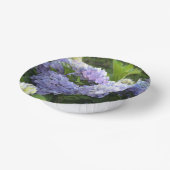 Lavender & Lilac Hortensia Hydrangea Blume Pappteller (Gewinkelt)