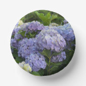 Lavender & Lilac Hortensia Hydrangea Blume Pappteller (Vorderseite)