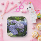 Lavender & Lilac Hortensia Hydrangea Blume Pappteller (Party)