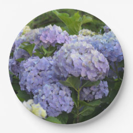Lavender & Lilac Hortensia Hydrangea Blume Pappteller