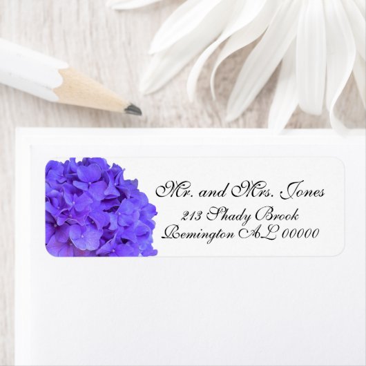 Lavender lilac lila Hydrangeas (Insitu)