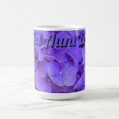 Lavender lilac lila Hydrangeas Blume Beste Tante Kaffeetasse (Mittel)
