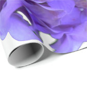Lavender lilac lila Hydrangeas violette Blumen Geschenkpapier (Rolleneckpunkt)