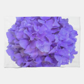 Lavender lilac lila Hydrangeas violette Blumen Geschirrtuch (Horizontal)