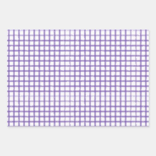 Lavender Lilac und Lila Geschenkpapier Set (Vorderseite 3)