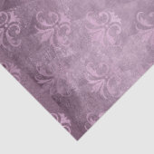 Lavender Lilie Damask Decoupage Seidenpapier (Detail)
