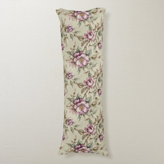 Lavender Long Stem Rose Seitenschläferkissen (Vorderseite Vertikal)