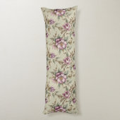 Lavender Long Stem Rose Seitenschläferkissen (Rückseite (Vertikal))