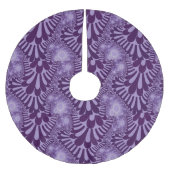 Lavender Loop Weihnachtsbaumrock Polyester Weihnachtsbaumdecke (Vorderseite)