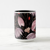 Lavender Lotus Flowers Mug Tasse (Zentrum)