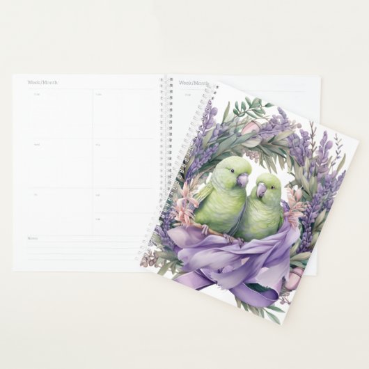 Lavender Lovebirds Wedding Planer (Anzeige)