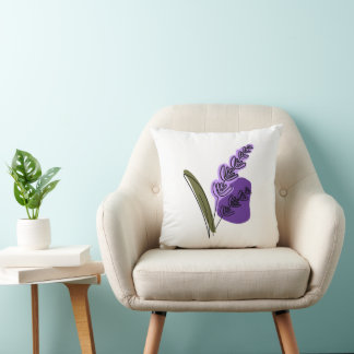Lavender Lush Throw Kissen