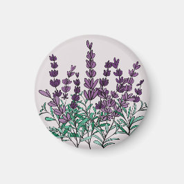 Lavender Magnet