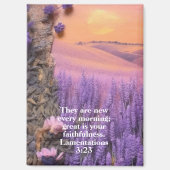 Lavender Magnet Lamentations 3:23 (Vorderseite)