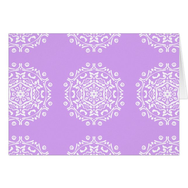 Lavender Mandala (Vorderseite (Horizontal))