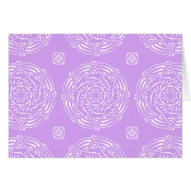 Lavender Mandala (Vorderseite (Horizontal))