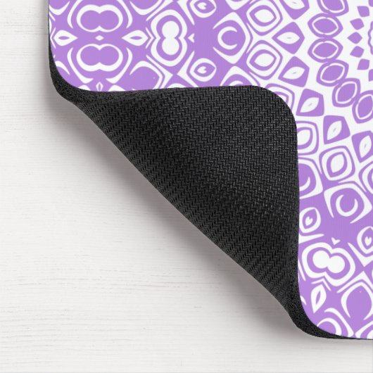 Lavender Mandala Geometric Pattern Mousepad (Ecke)