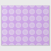 Lavender Mandala Geschenkpapier (Flach)