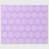Lavender Mandala Geschenkpapier (Flach)