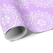 Lavender Mandala Geschenkpapier (Rolleneckpunkt)