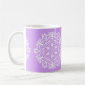 Lavender Mandala Kaffeetasse (Links)