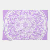 Lavender Mandala Küchentuch (Horizontal)