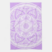 Lavender Mandala Küchentuch (Vertikal)