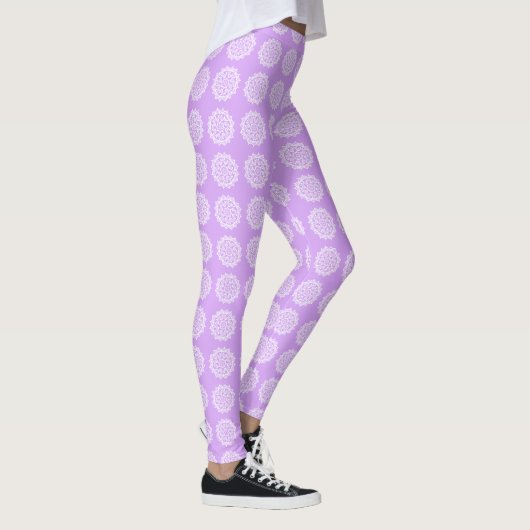 Lavender Mandala Leggings (Rechts)