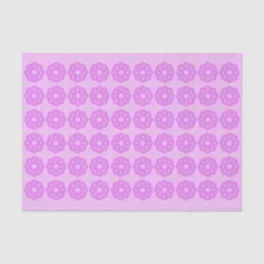 Lavender Mandala Seidenpapier (Vorderseite)