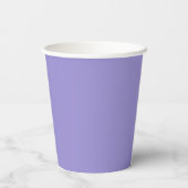 Lavender Marie Antoinette Monogram Pappbecher (Rückseite)