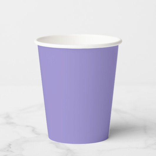 Lavender Marie Antoinette Monogram Pappbecher (Rückseite)