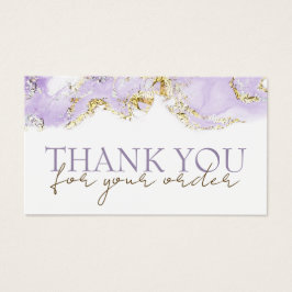lavender marmordesign danke Ihnen discount card