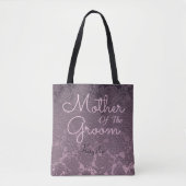 Lavender Mauve Lila Hochzeitsmutter des Raumes Tasche (Vorderseite)