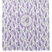 Lavender Meadows Duschvorhang (Vorderseite)