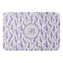 Lavender Meadows Mit Monogramm