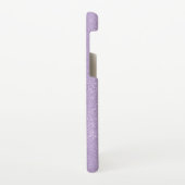 Lavender Mess Samsung Galaxy Hülle (Linke Seite)