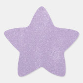 Lavender Mess Stern-Aufkleber (Vorderseite)