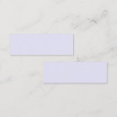 Lavender Mini Business Card Visitenkarte (Vorne/Hinten)