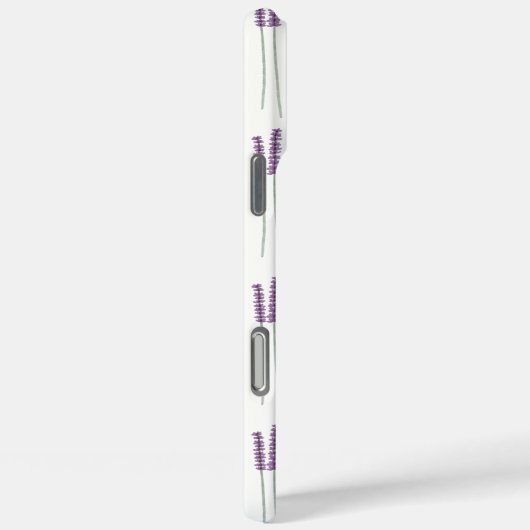 Lavender – Minimal Botanical Phone Case (Rückseite / Rechts)