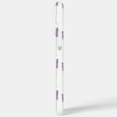 Lavender – Minimal Botanical Phone Case (Rückseite / Links)